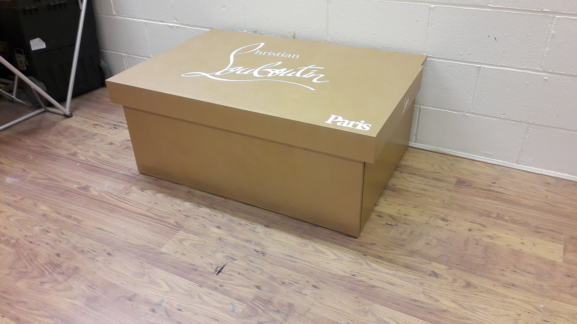 Giant Louis Vuitton Supreme Shoe Storage Box – Giant Shoe Boxes