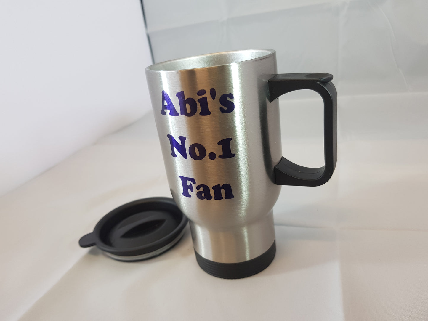Sherwood FC - Personalised No.1 Fan Travel Mug