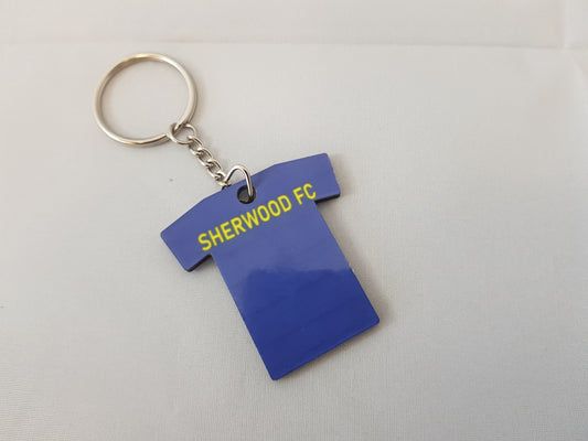 Sherwood FC Personalised Shirt Keyring