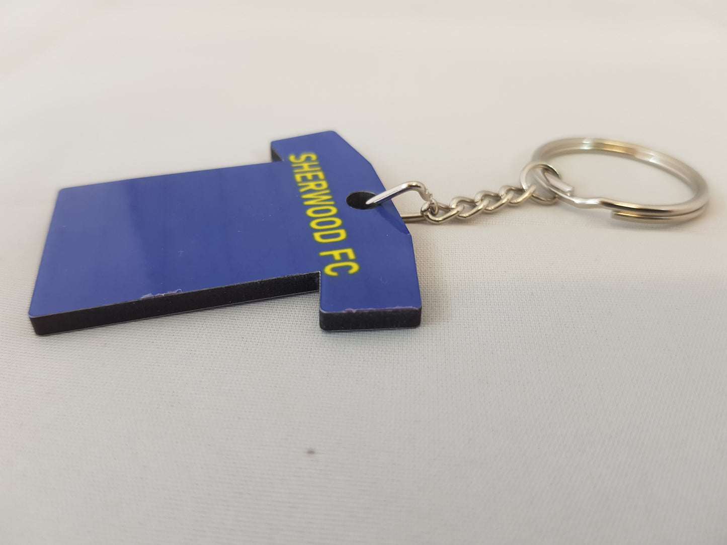 Sherwood FC Personalised Shirt Keyring